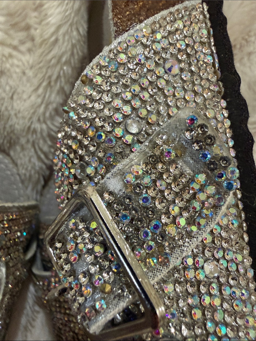 Aloha Island Rhinestone Sparkle Clogs - Silver - Picture 4 of 7